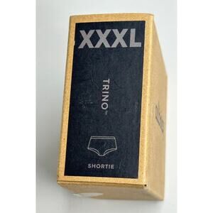 Allbirds Trino Shortie Panty True Black 3XL Rare Discontinued Merino Tree Blend